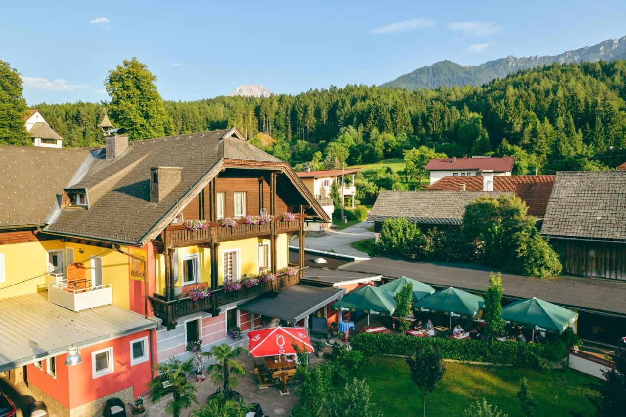 Pogoeriacherhof Latschach ober dem Faakersee Buitenkant foto